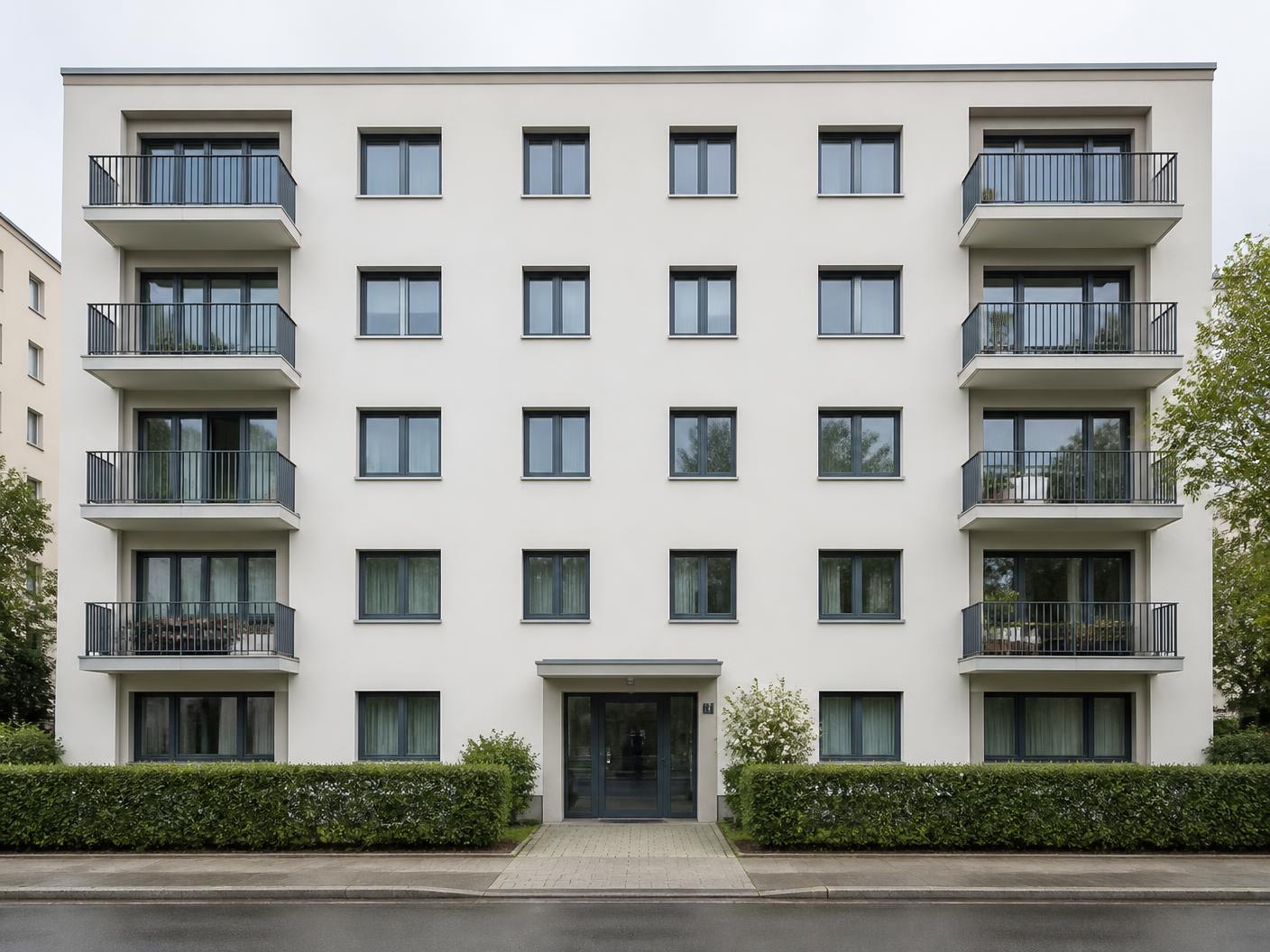 Gebäude nach der Sanierung